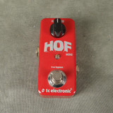 TC Electronic HOF Mini Reverb FX Pedal - 2nd Hand