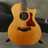 Taylor 354ce 12-String Acoustic Guitar - Natural w/Hard Case - 2nd Hand