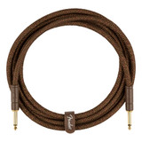 Fender Paramount 10' Acoustic Instrument Cable, Brown