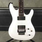Ibanez JS100 Joe Satriana Electric Guitar - White w/Hard Case - 2nd Hand