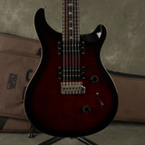 PRS SE Custom 24 Electric Guitar - Trans Red w/Gig Bag - 2nd Hand