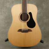 Alvarez AD60-12 Solid Top 12-String Acoustic Guitar - Natural - 2nd Hand