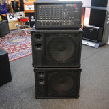 Fender SRM8302 PA System & 2 x Passive Monitors - 2nd Hand