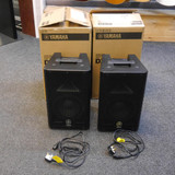 Yamaha DXR8 Active PA Speakers - Pair w/Box & PSU - 2nd Hand