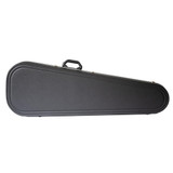 Hiscox Peardrop Case for Larger Bass Guitar - Black/Silver