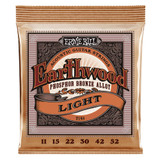 Ernie Ball Earthwood Light Phosphor Bronze Acoustic Strings, 11-52