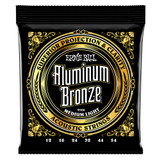 Ernie Ball Aluminum Bronze Medium Light Acoustic Strings, 12-54