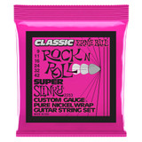 Ernie Ball Super Slinky Classic Pure Nickel Wrap Guitar Strings, 9-42