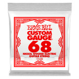 Ernie Ball Nickel Wound Electric Guitar String, .068