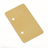 Fender Jazzmaster Pickup Shield, Brass