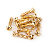 Fender Pure Vintage Tuning Machine Mounting Screws - Gold