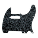 Fender 8-Hole Mount Multi-Ply Telecaster Pickguard - Black Moto