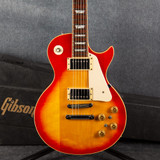 Gibson Les Paul Deluxe 1979 Full Size Buckers Cherry Sunburst - Case - 2nd Hand