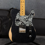 Fender Brad Paisley Road Worn Esquire - Black Sparkle - Gig Bag - 2nd Hand