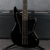 Fender Mexican Jaguar Bass - Black - Hard Case - 2nd Hand