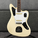 Fender Johnny Marr Signature Jaguar - Olympic White - Hard Case - 2nd Hand