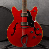 DeArmond Guild Starfire - Cherry Red - Hard Case - 2nd Hand