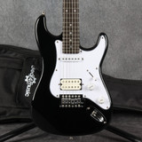 Redwood 3/4 Size Electric Guitar - Black - Gig Bag - 2nd Hand