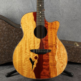 Luna Vista Eagle Electro Acoustic Guitar - Hard Case - 2nd Hand