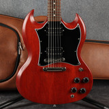 Gibson SG Tribute - Vintage Cherry Satin - Gig Bag - 2nd Hand