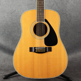 Yamaha DW-4S-12 Dreadnought 12 String Acoustic Guitar - Natural - 2nd Hand
