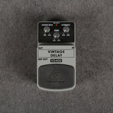 Behringer VD400 Vintage Delay Pedal - 2nd Hand