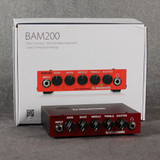 TC Electronic BAM200 Bass Amplifier Head - Boxed - 2nd Hand