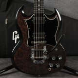 Gibson SG Special - Black - Custom Laser Top - Bigsby - Gig Bag - 2nd Hand