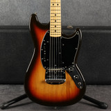 Fender Mustang - 1978 - 3-Tone Sunburst - Hard Case - 2nd Hand