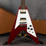 Gibson USA Flying V Faded 2008 - Worn Cherry - Hard Case - 2nd Hand