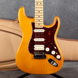 Fender American Deluxe Stratocaster HSS - Amber - Gig Bag - 2nd Hand