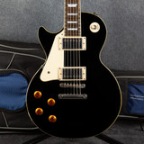 Epiphone Les Paul Standard - Left Handed - Ebony - Gig Bag - 2nd Hand