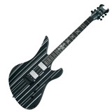 Schecter Synyster Gates Custom HT - Gloss Black w/Silver Pin Stripes