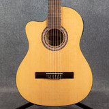 Stagg C546TCE Electro-Acoustic Guitar - Left Handed - Natural - 2nd Hand