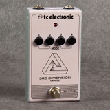 TC Electronic 3rd Dimension Chorus Pedal - 2nd Hand