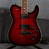 Fender Special Tele FMT HH - Modded - Black Cherry Sunburst - Bag - 2nd Hand