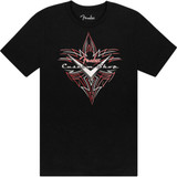 Fender Custom Shop Pinstripe T-Shirt - Black - XL