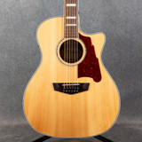 D'Angelico Premier Fulton 12-String Acoustic-Electric - Natural - 2nd Hand