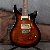 PRS SE Custom 24 - Black Gold Burst - Gig Bag - 2nd Hand