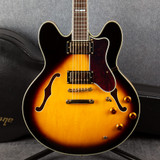 Epiphone Sheraton II - Vintage Sunburst - Hard Case - 2nd Hand