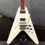 Gibson Custom Shop Historic 1967 Flying V - Vintage White - Hard Case - 2nd Hand