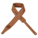 Levy's Signature Series Supersoft Leather Guitar Strap - Tan