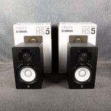 Yamaha HS5 Active Studio Monitor Pair - Boxed - 2nd Hand