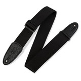 Levy's Classics Series Polypropylene 2" Guitar Strap - Black