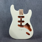 Electric Guitar Body - S Style - Cream - 2nd Hand