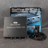 Focusrite Saffire Pro 14 Audio Interface - Box & PSU - 2nd Hand