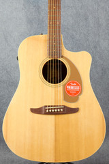 Fender Redondo Player - Natural, Gold Pickguard - IWA2310578