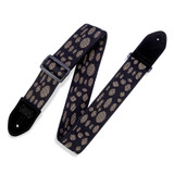 Levy's Print Series Cotton 2" Guitar Strap - Spider Web