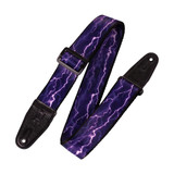 Levy's Graphic Waves Series Guitar Strap - Lightning