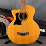 Tanglewood TAB2CE Electro Acoustic Bass - Left Handed - Natural - Bag - 2nd Hand